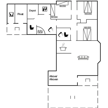 Thove - 600m From The Sea By Interhome Feriehus *